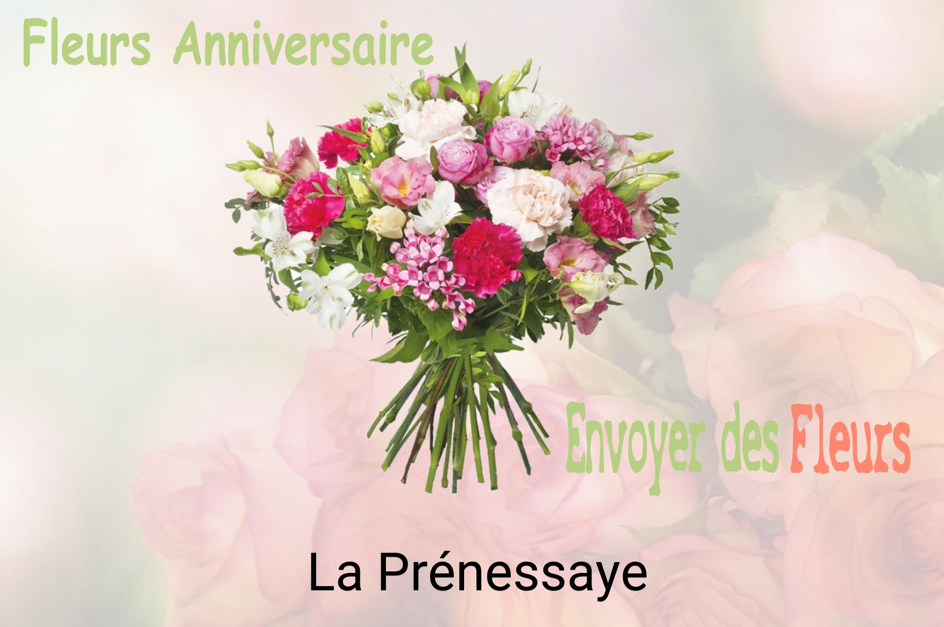Bouquet de fleurs d’anniversaire livré à La Prénessaye