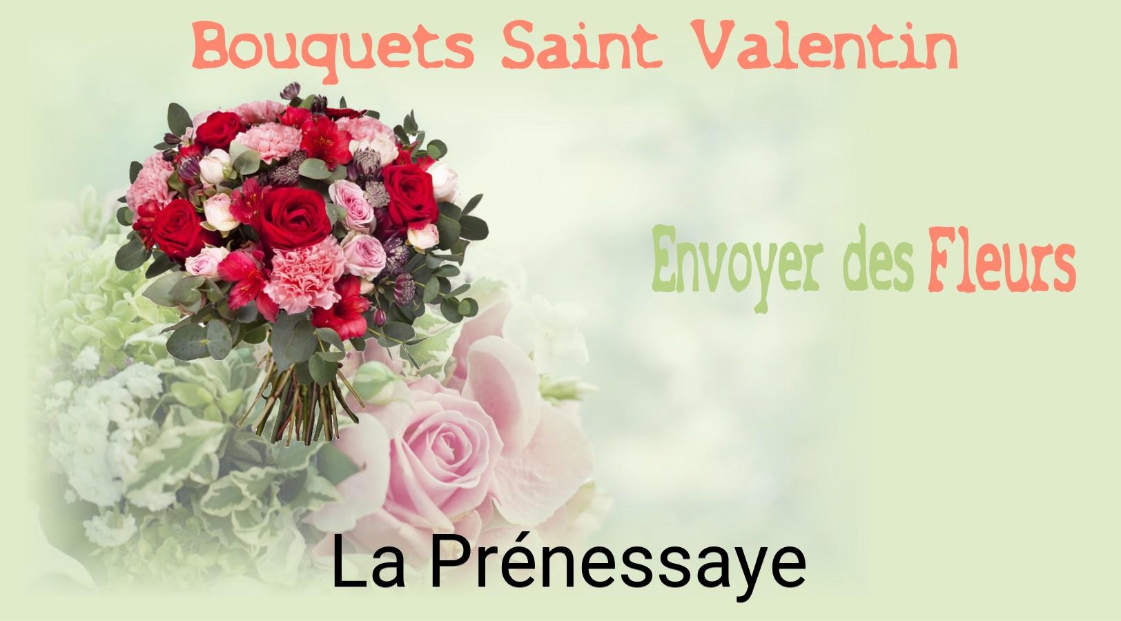 Roses de Saint-Valentin livrées à La Prénessaye